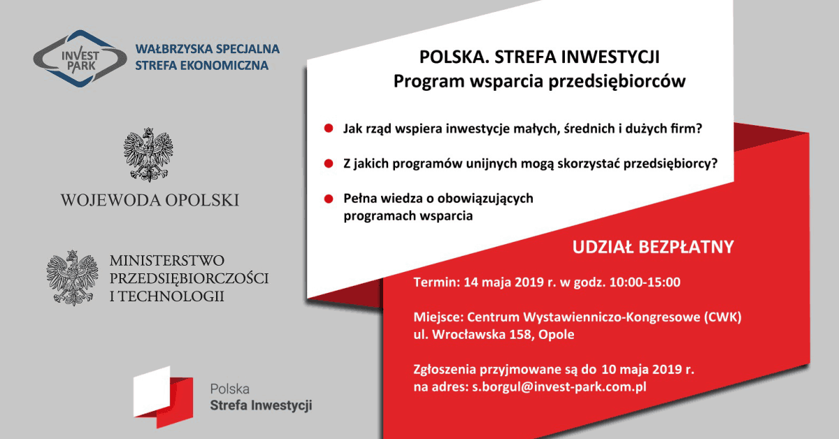 Prywatne: Polska. Strefa Inwestycji – spotkanie dla przedsiębiorców